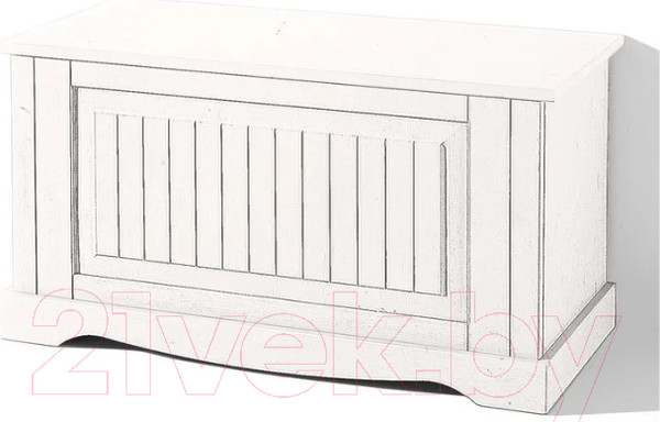 Изображение товара Сундук Dipriz Roma Д.1273 (белый воск)