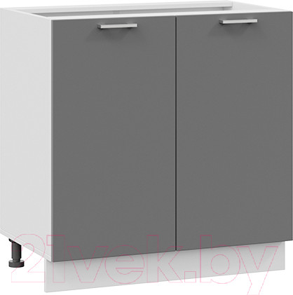 Изображение товара Шкаф-стол кухонный ТриЯ Габриэлла 1Н8 (белый/титан)