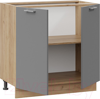 Изображение товара Шкаф-стол кухонный ТриЯ Габриэлла 1Н8 (дуб крафт золотой/титан)