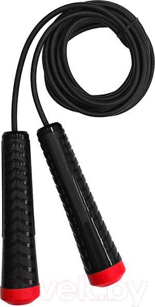 Изображение товара Скакалка No Brand Fortius (3м, черный/красный)