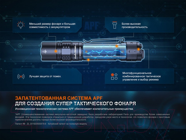 Изображение товара Фонарь Fenix Light PD36R Pro / PD36RPRO