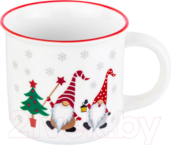 Изображение товара Кружка Elan Gallery Гномики с елкой / 880053