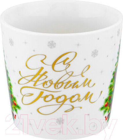 Изображение товара Кружка Elan Gallery Праздничная ель / 880070