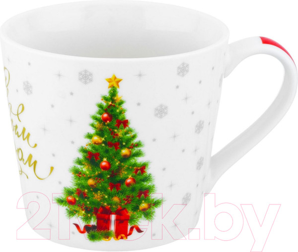 Изображение товара Кружка Elan Gallery Праздничная ель / 880070