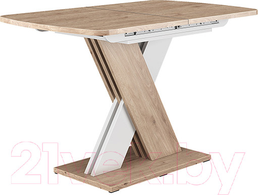 Изображение товара Обеденный стол Eligard Mirage (гикори/белый)