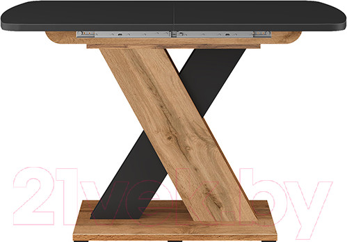 Изображение товара Обеденный стол Eligard Mirage (графит/дуб натуральный)