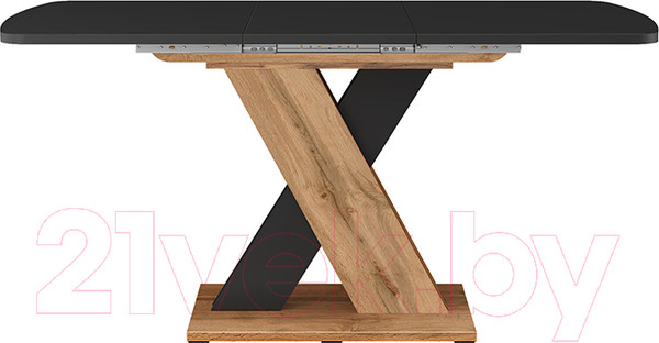 Изображение товара Обеденный стол Eligard Mirage (графит/дуб натуральный)