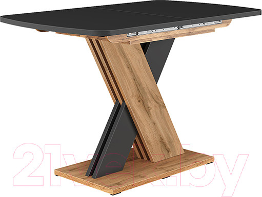 Изображение товара Обеденный стол Eligard Mirage (графит/дуб натуральный)