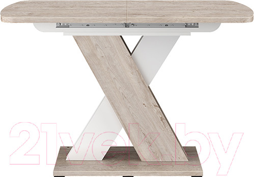 Изображение товара Обеденный стол Eligard Mirage (дуб монтерей/белый)