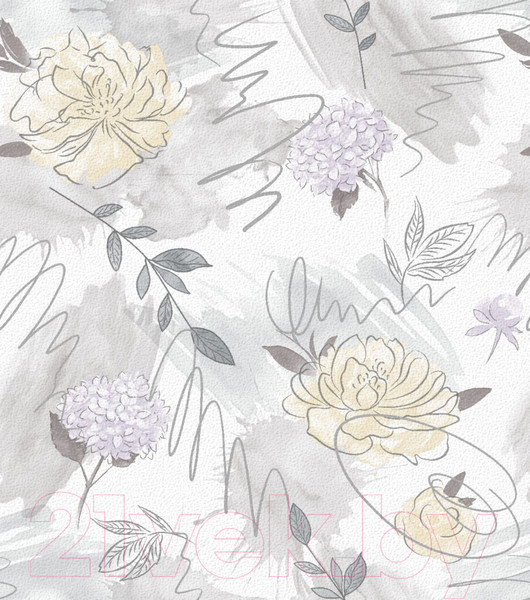 Изображение товара Бумажные обои Гомельобои Фиоре к-21 9С6К дл.10.05м (дуплекс)