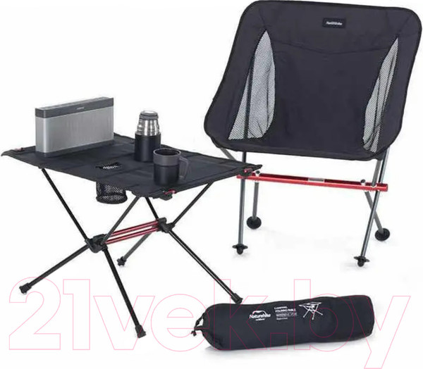 Изображение товара Стул складной Naturehike NH18Y050-Z / 6927595730676 (черный)