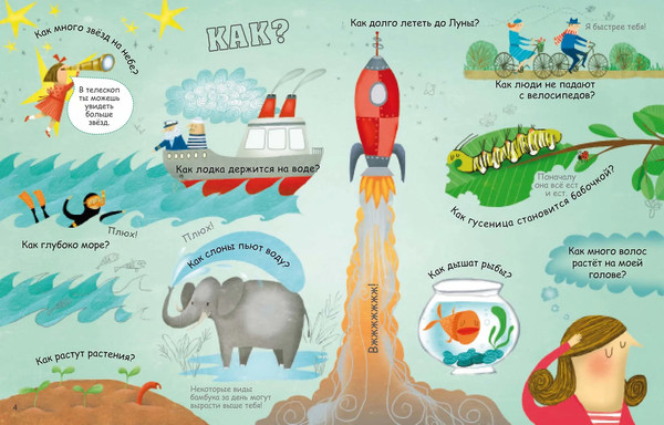 Изображение товара Развивающая книга Робинс С секретами. Вопросы и ответы обо всем на свете