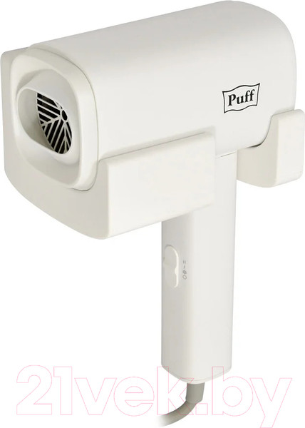 Изображение товара Фен настенный Puff 1601 (белый матовый)