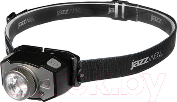 Изображение товара Фонарь JAZZway AccuH1-L5WZ-BK / 5036642 (черный/серый)