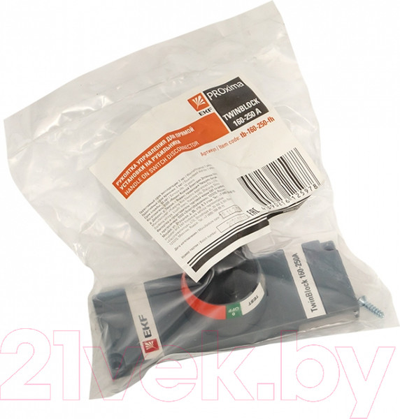 Изображение товара Рукоятка для рубильника EKF PROxima TwinBlock 160-250А / tb-160-250-fh