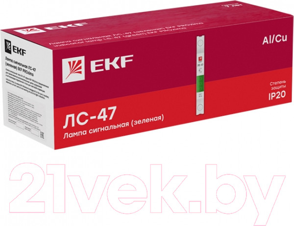 Изображение товара Лампа сигнальная EKF ЛС-47 mdla-47-g-pro (зеленый)