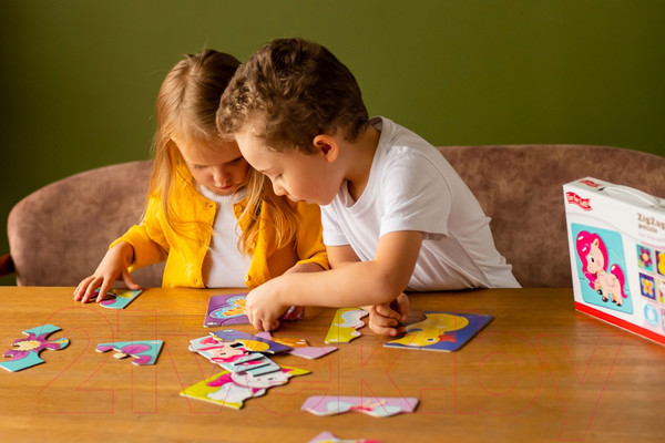 Изображение товара Развивающий игровой набор Baby Toys Тройной зигзаг. Для принцесс / 02503