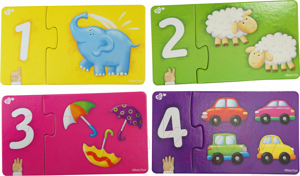Изображение товара Развивающий игровой набор Baby Toys Веселый счет / 02513