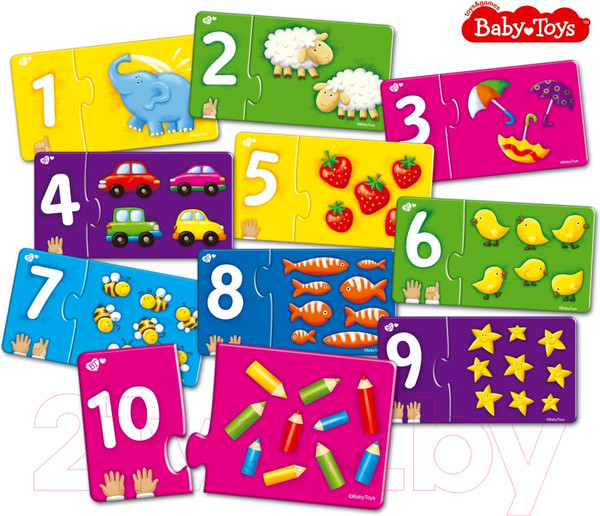 Изображение товара Развивающий игровой набор Baby Toys Веселый счет / 02513