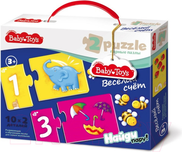 Изображение товара Развивающий игровой набор Baby Toys Веселый счет / 02513