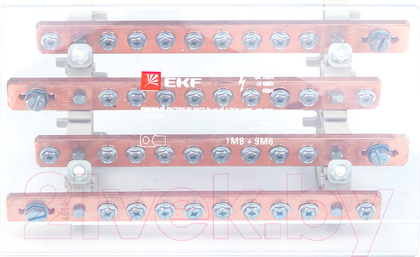 Изображение товара Распределительный блок на DIN-рейку EKF Plc-shrb-400