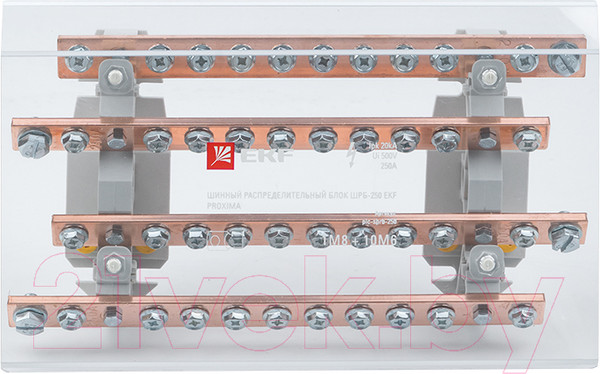 Изображение товара Распределительный блок на DIN-рейку EKF plc-shrb-250