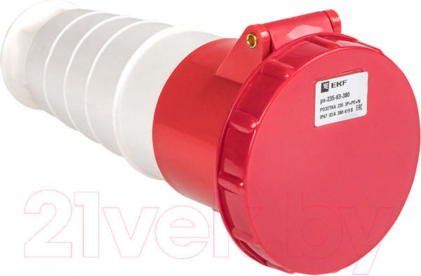 Изображение товара Розетка силовая EKF Ps-235-63-380