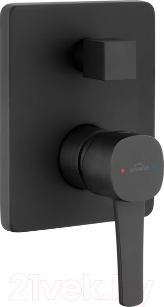 Изображение товара Смеситель Invena BP-02-4K2-V (черный)