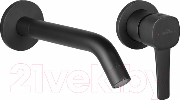 Изображение товара Смеситель Invena BP-02-U04-V (черный)