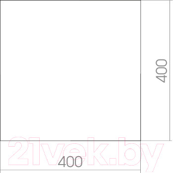 Изображение товара Зеркало Mixline Квадрат 40 525025