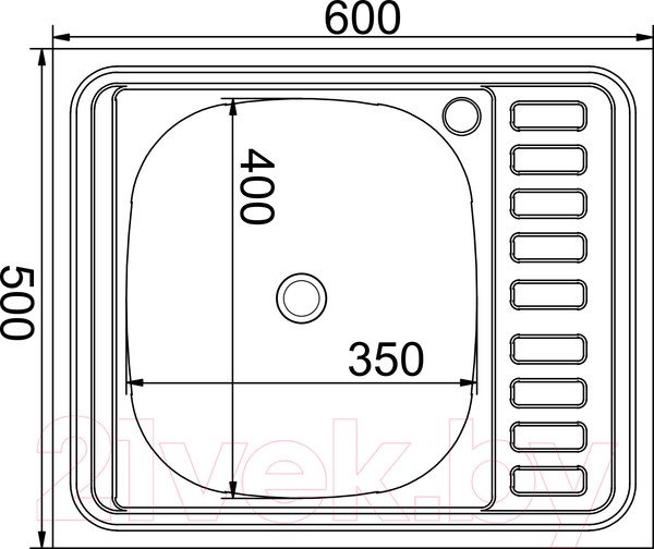 Изображение товара Мойка кухонная Mixline L 538190