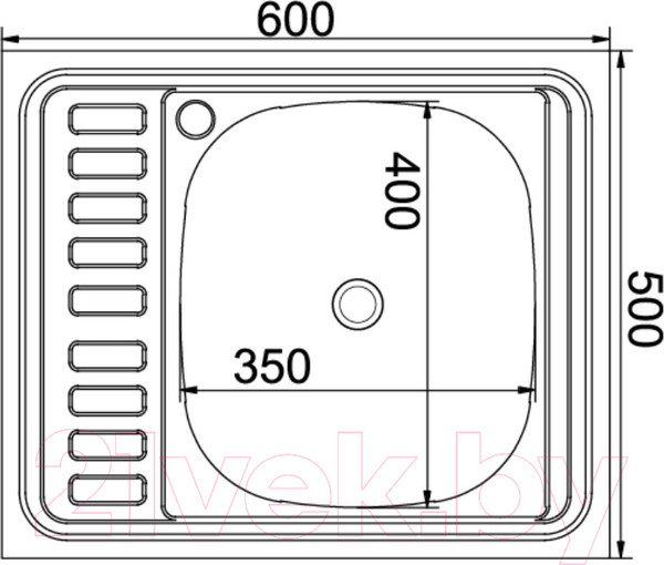 Изображение товара Мойка кухонная Mixline R 538191