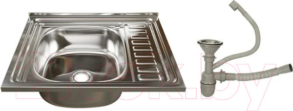 Изображение товара Мойка кухонная Mixline L 538192 (с сифоном)