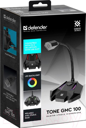 Изображение товара Микрофон Defender Tone GMC 100 / 64610