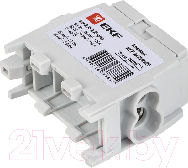 Изображение товара Клемма EKF PROxima KSR-2.35-2.25-Grey