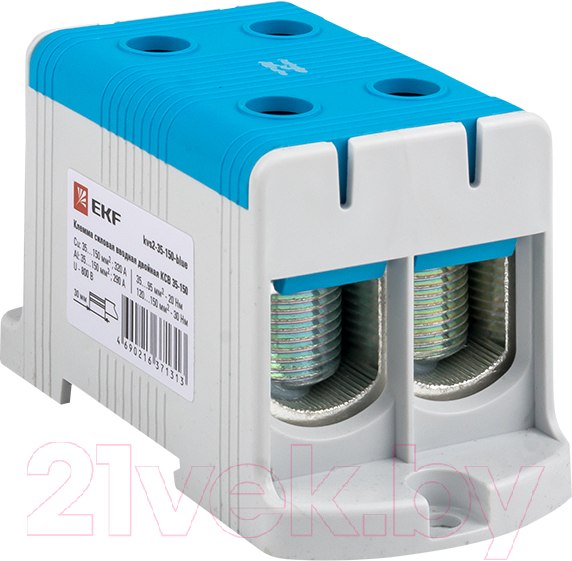 Изображение товара Клемма EKF PROxima KVS2-35-150-Blue