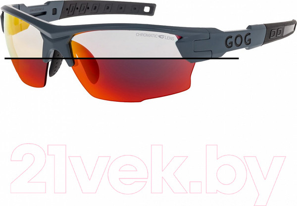 Изображение товара Очки солнцезащитные GOG E544-3 (серый матовый/черный)