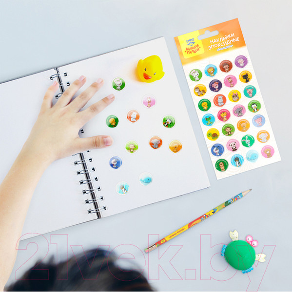 Изображение товара Набор наклеек Мульти-пульти Молодец / ES_40041