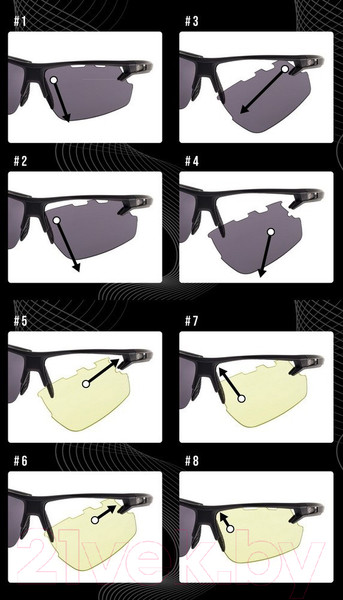 Изображение товара Очки солнцезащитные GOG E579-1 (черный)