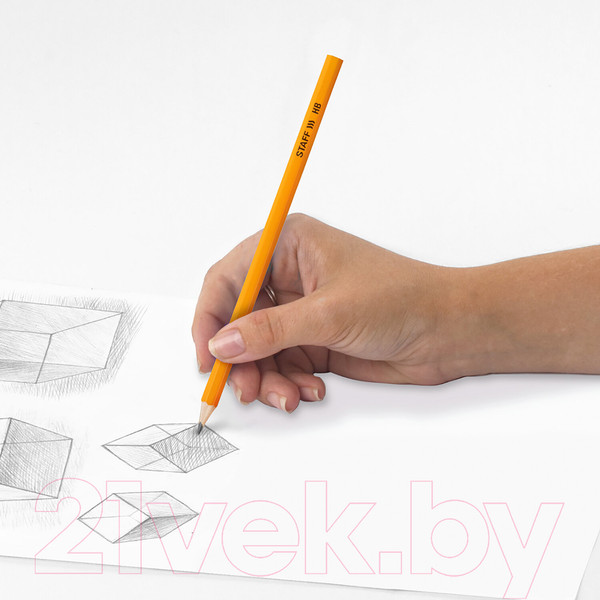 Изображение товара Набор простых карандашей Staff 181880 (72шт)