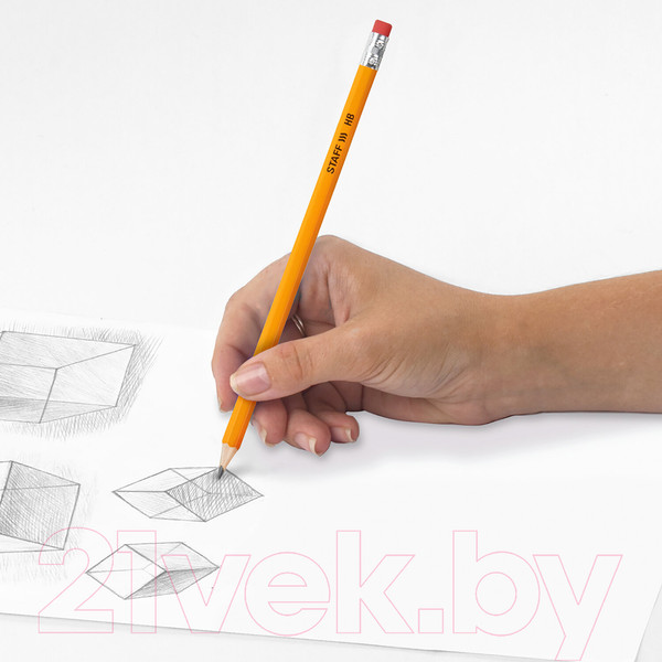 Изображение товара Набор простых карандашей Staff 181882 (72шт)