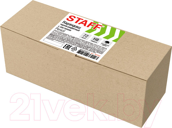 Изображение товара Набор простых карандашей Staff 181882 (72шт)