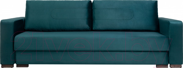 Изображение товара Диван KRONES Цезарь 2 (велюр насыщенный сине-зеленый)