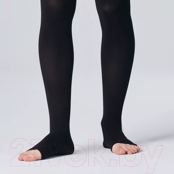 Изображение товара Чулки компрессионные Venoteks 1P280 стандарт 1 кл.к. (р.3, черный)