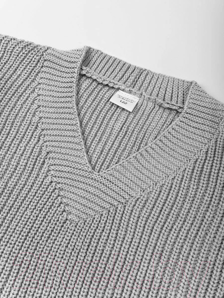 Изображение товара Жилет детский Amarobaby Knit / AB-OD21-KNIT10/11-122 (серый, р. 122)