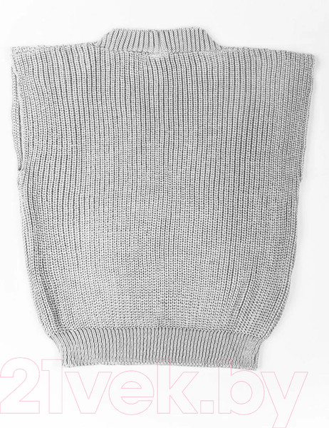 Изображение товара Жилет детский Amarobaby Knit / AB-OD21-KNIT10/11-122 (серый, р. 122)