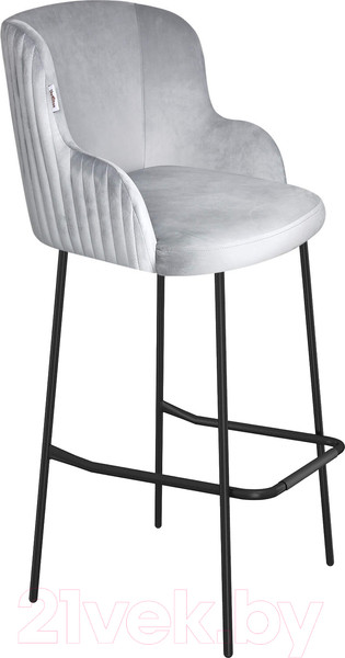 Изображение товара Стул барный Sheffilton SHT-ST39-1/S29 (серое облако/черный муар)