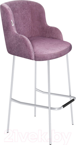 Изображение товара Стул барный Sheffilton SHT-ST39/S29 (пыльная роза/хром лак)