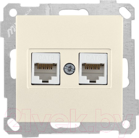Изображение товара Розетка Mutlusan 2100 141 0102 (слоновая кость)