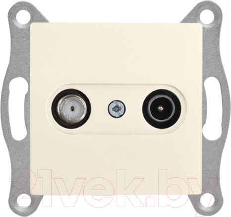 Изображение товара Розетка Mutlusan 2100 157 0202 (слоновая кость)